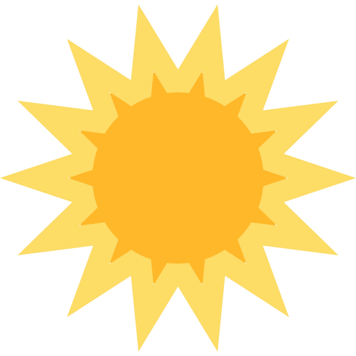 Sun icon