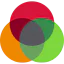 Circular diagram icon 64x64