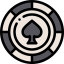 Poker chip biểu tượng 64x64