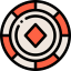 Poker chip icon 64x64