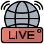 Live news icône 64x64