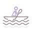 Kayaking icon 64x64