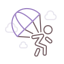 Parasailing icon 64x64