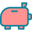 Piggy bank icon 64x64