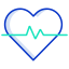 Heart beat ícono 64x64