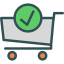 Shopping cart icon 64x64