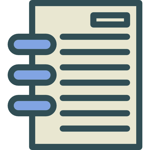 Notebook ícono