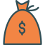 Money bag icon 64x64