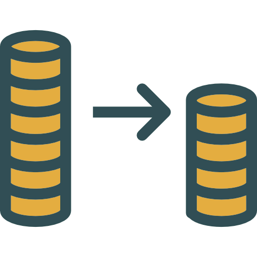 Coin stack icon