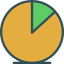 Pie chart icon 64x64