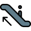 Escalator sign icon 64x64