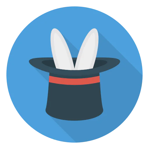 Magic hat icon