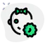 Baby girl icon 64x64