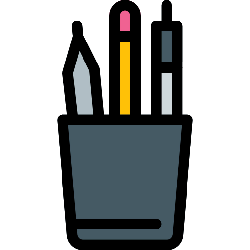 Pencil case icon