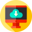 Cloud computing icon 64x64