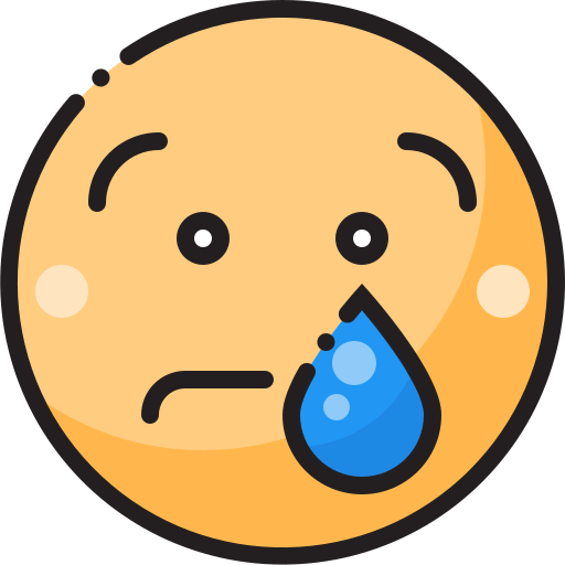 Crying icon