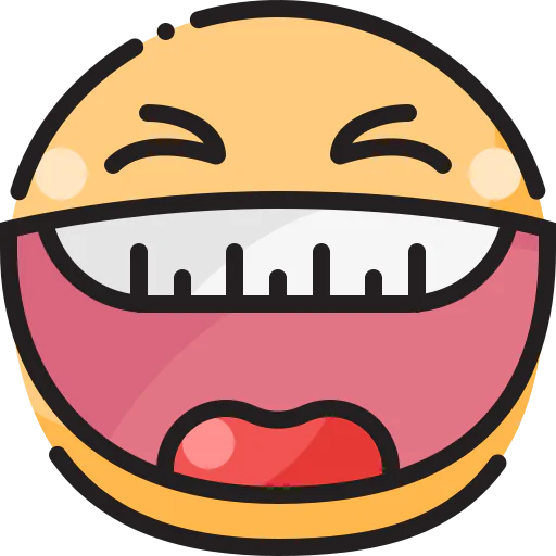 Grinning icon