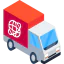 Delivery truck Ikona 64x64