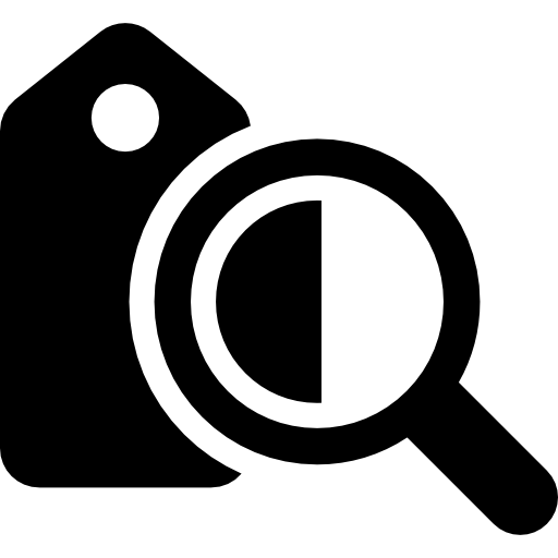 Tag search filter icon