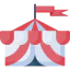 Circus tent icon 64x64