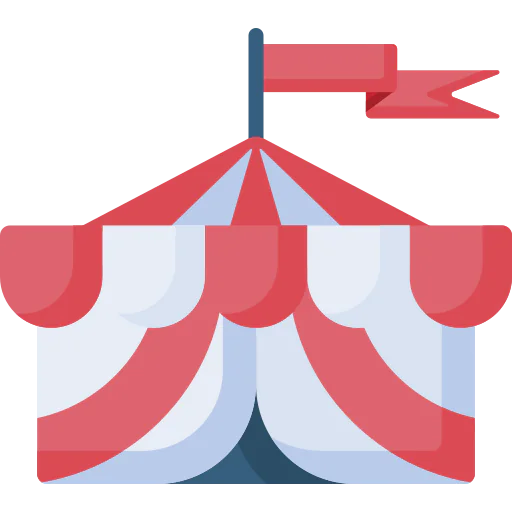 Circus tent icône