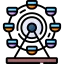 Ferris wheel icon 64x64