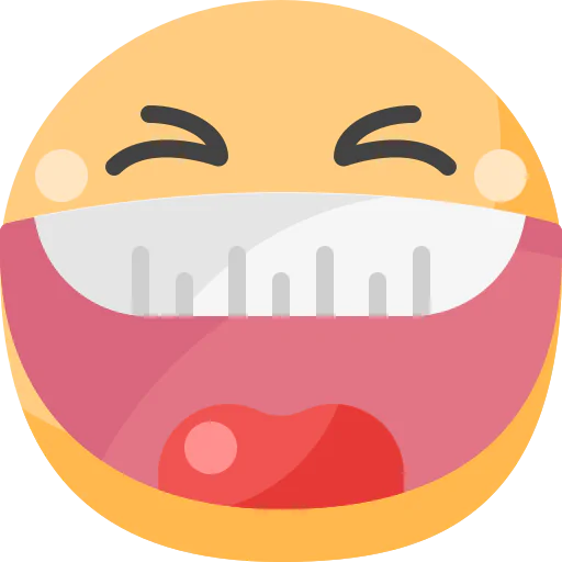 Grinning icon
