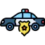 Police car icon 64x64