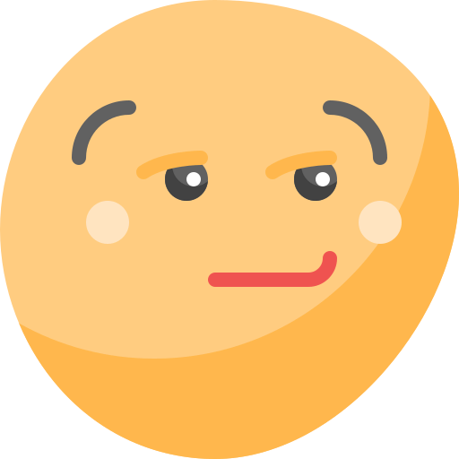 Smirking icon
