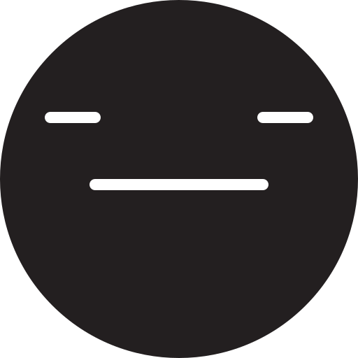 Expressionless icon