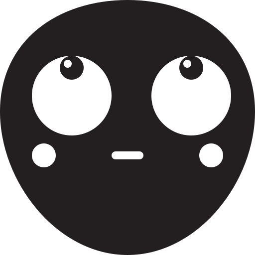 Rolling eyes icon