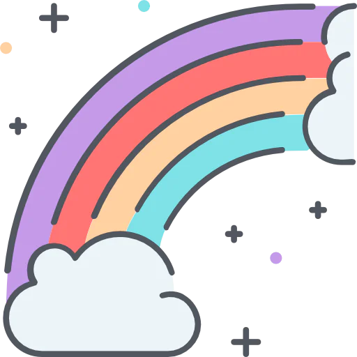 Rainbow icon