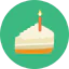 Cake slice icon 64x64