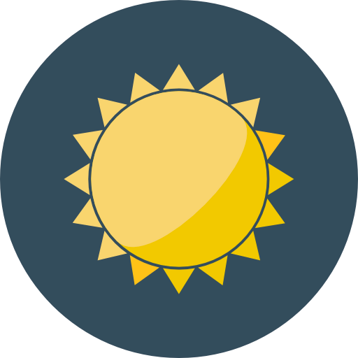 Sun icon