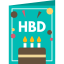 Birthday card icon 64x64