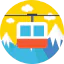 Cable car cabin icon 64x64