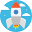 Rocket icon 64x64