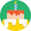 Birthday cake アイコン 64x64
