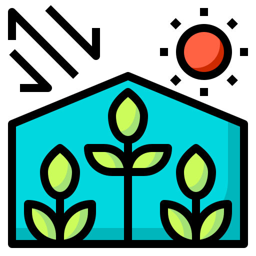 Green house icône