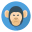 Monkey Symbol 64x64