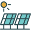 Solar panels 图标 64x64