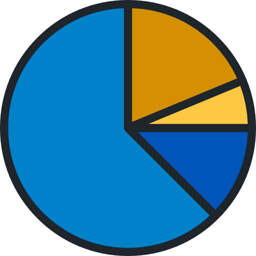 Pie chart 图标