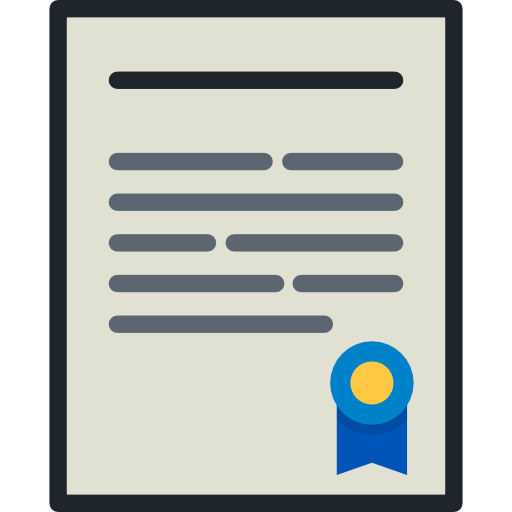 Contract icon