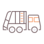 Garbage truck icon 64x64