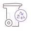 Корзина для мусора иконка 64x64