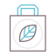 Eco bag icon 64x64