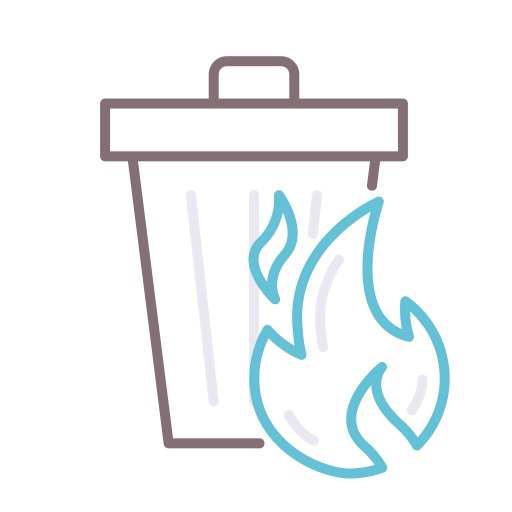 Incineration icon