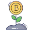 Bitcoin ícono 64x64
