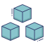 Blockchain ícono 64x64