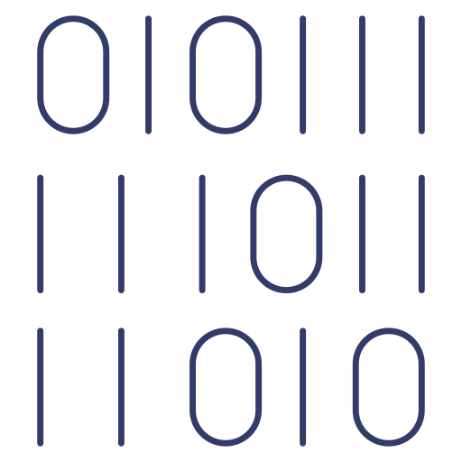 Binary code アイコン